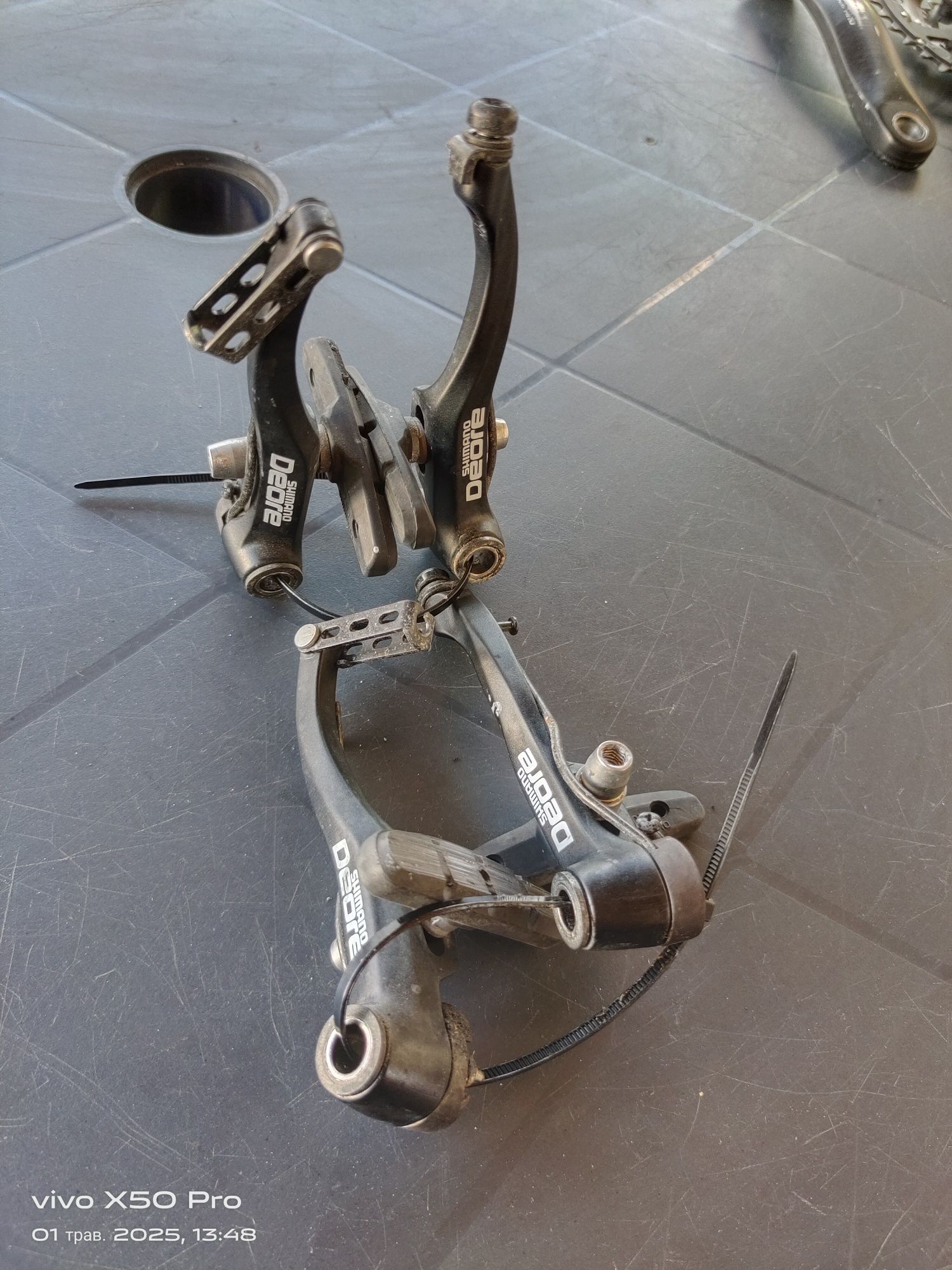 Тормоза Shimano Deore BR-M510 комплект період і зад