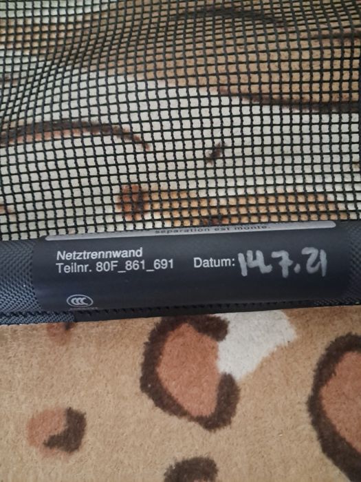 Siatka do bagażnika audi Q5 nowa