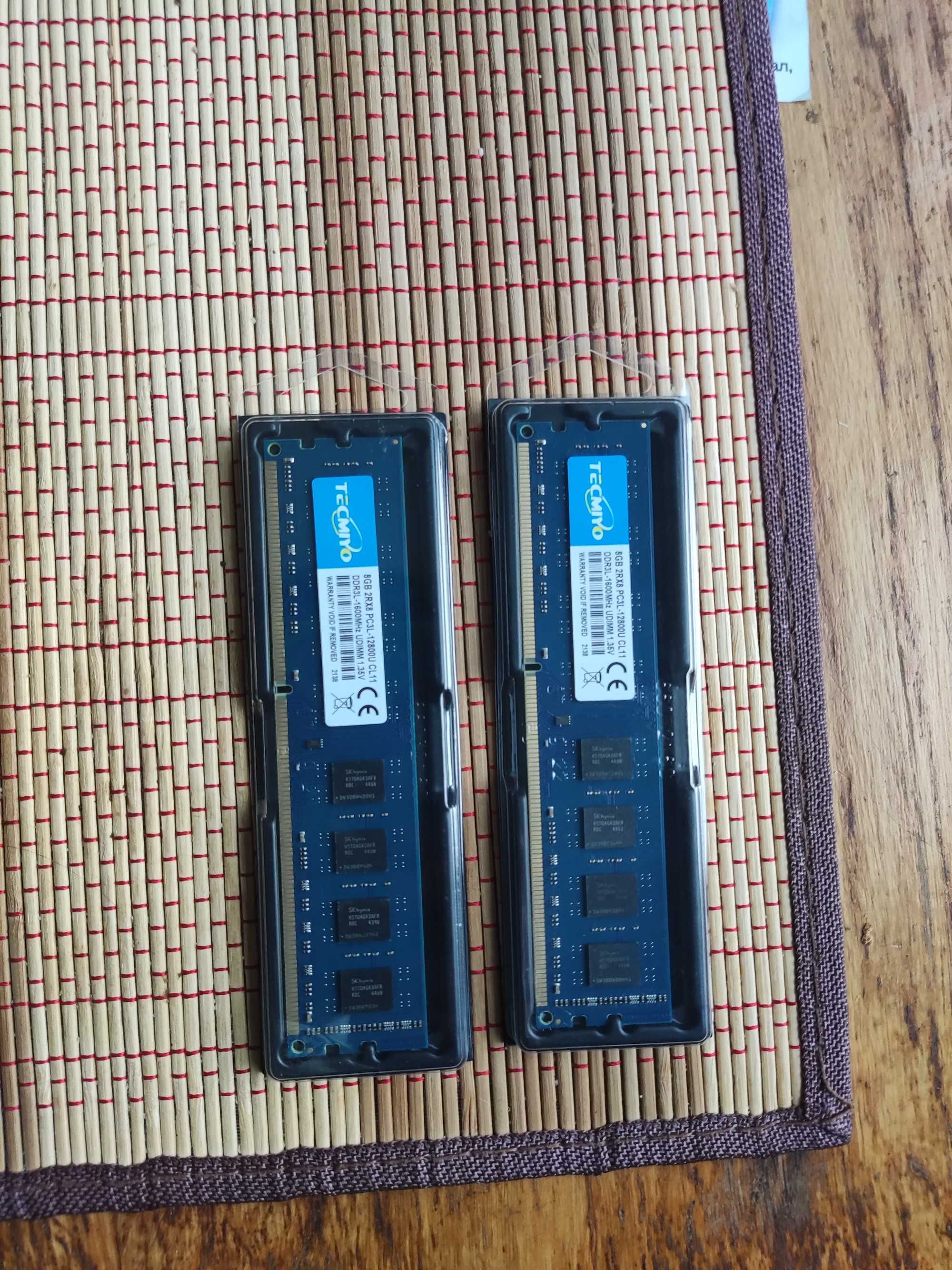 Jazer 1.5v ,Tecmiyo ddr3 8gb 1.35 v