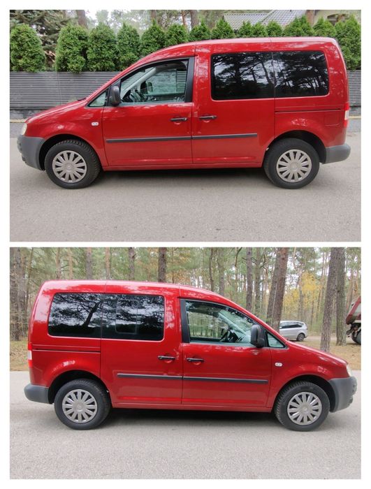 Volkswagen Caddy 1.9TDI Hak  Klimatyzacja ! Bez Korozji !