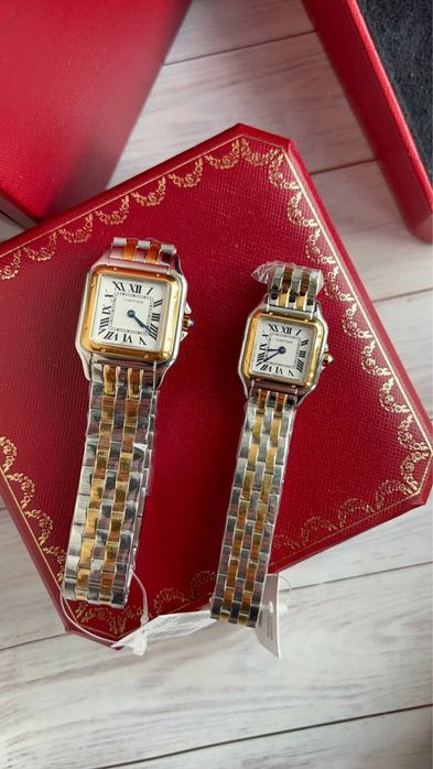 Часы Cartier годинник женский 27 мм  в наличии картье