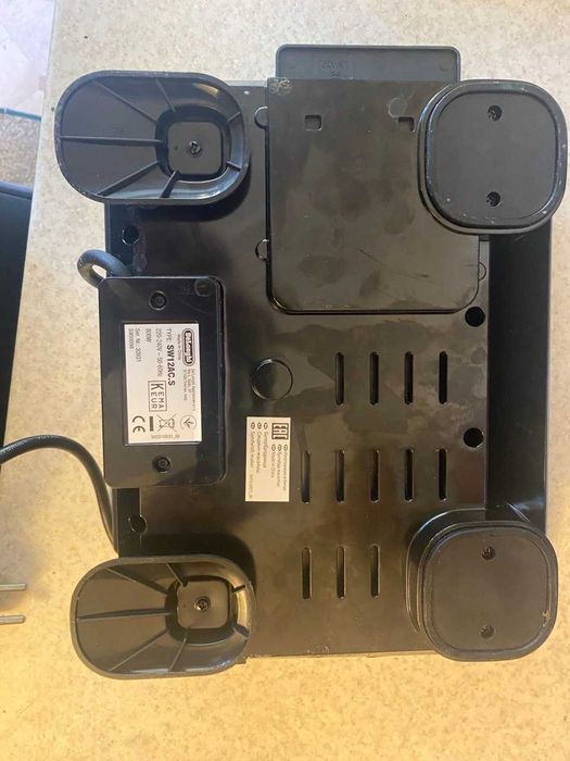 Вафельница, вафельниця, гриль, бутербродниця, Delonghi SW12AC.S