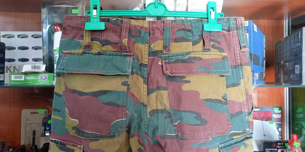 Spodnie Armia Belgia Jigsaw camo r.M/L pas 88 Unikat