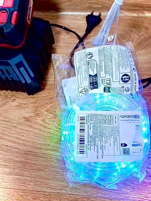 Новорічна гірлягда на пульту , USB ,бухта 20 м