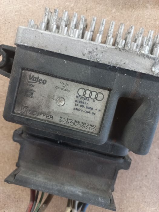 Moduł sterownik rezystor wentylatorów wentylator audi a4 b8 q5 a5