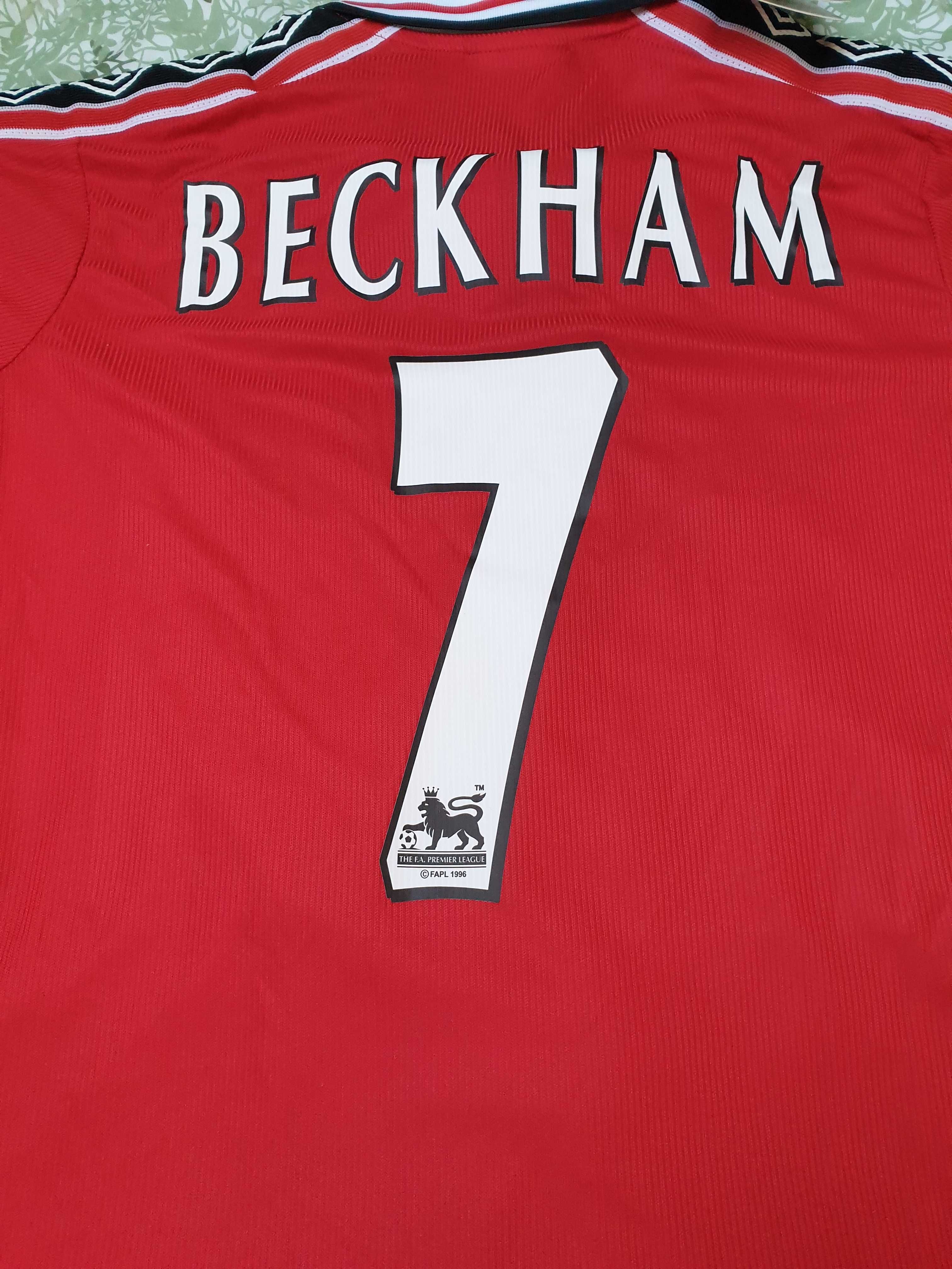Koszulka Tshirt David Beckham Manchester United 98/99 Umbro
