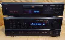 Amplituner Denon 1801 i Denon DVD 1000