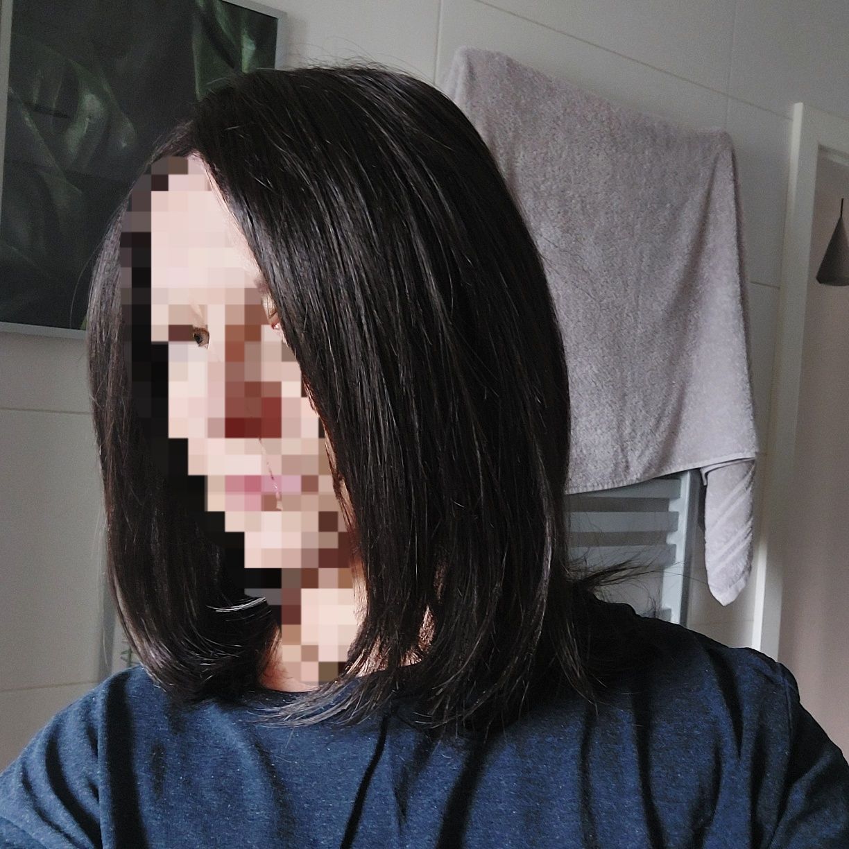 Peruka polskiej firmy Delicious Hair na tiulu+kosmetyki