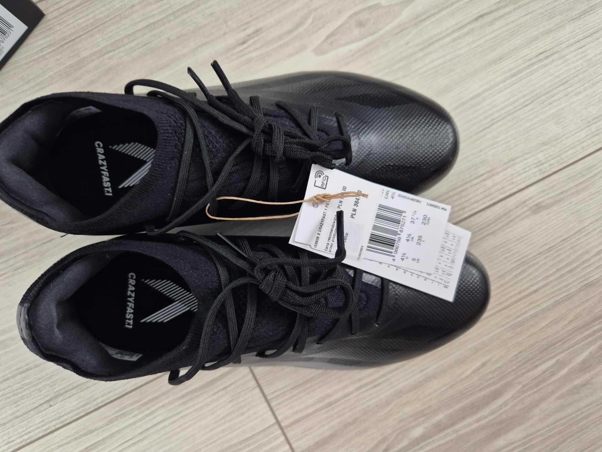 Profesjonalne korki adidas X Crazyfast.1 FG IE6636 rozmiar 37 1/3