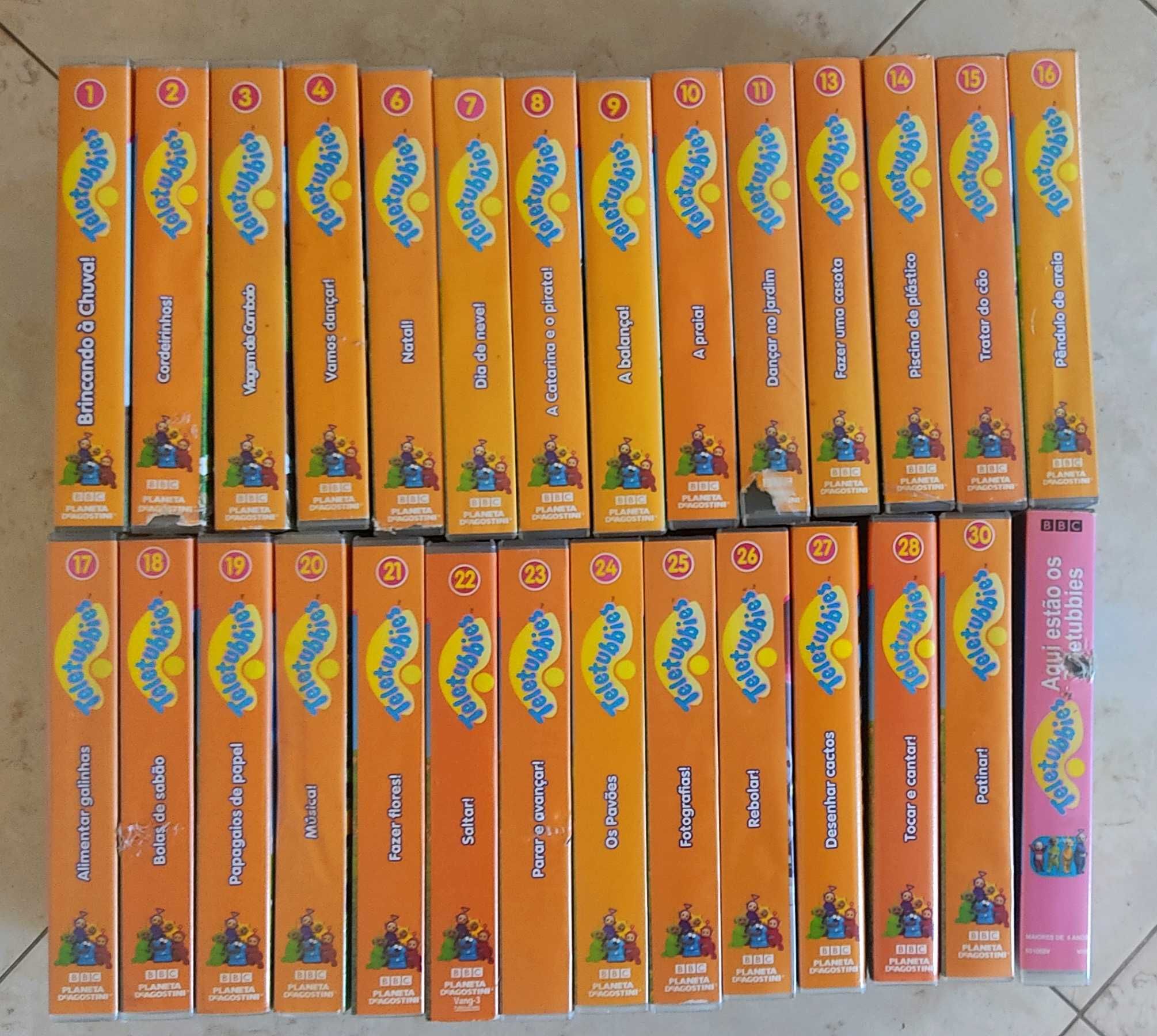 Colecção VHS Teletubbies