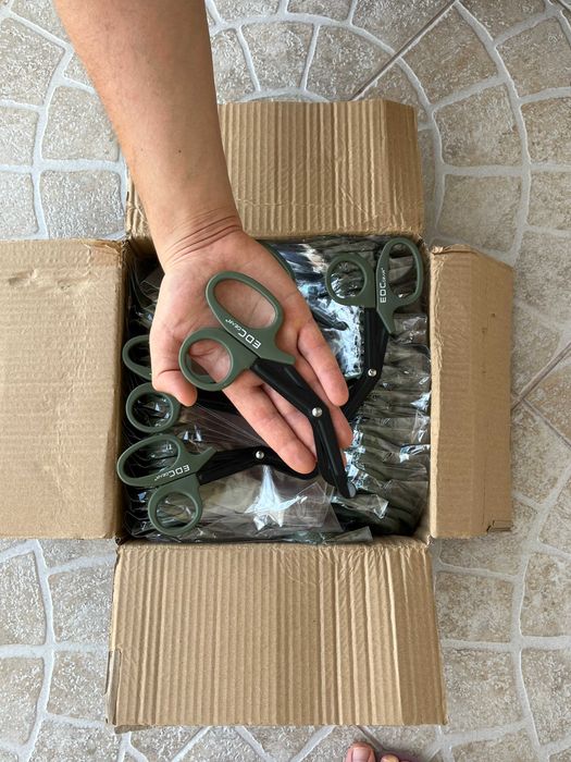 Якісні Ножиці тактичні EDC 18.3 см атравматичні медичні Оригінал!