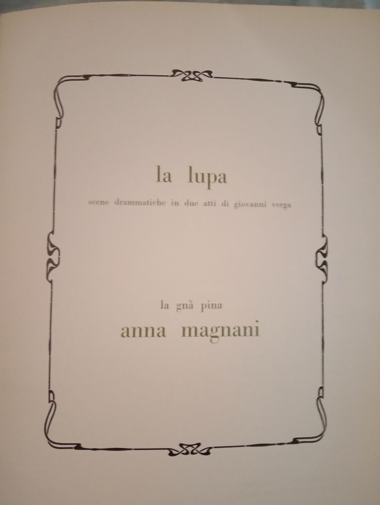 La luppa Anna Magnani Franco Zeffirelli