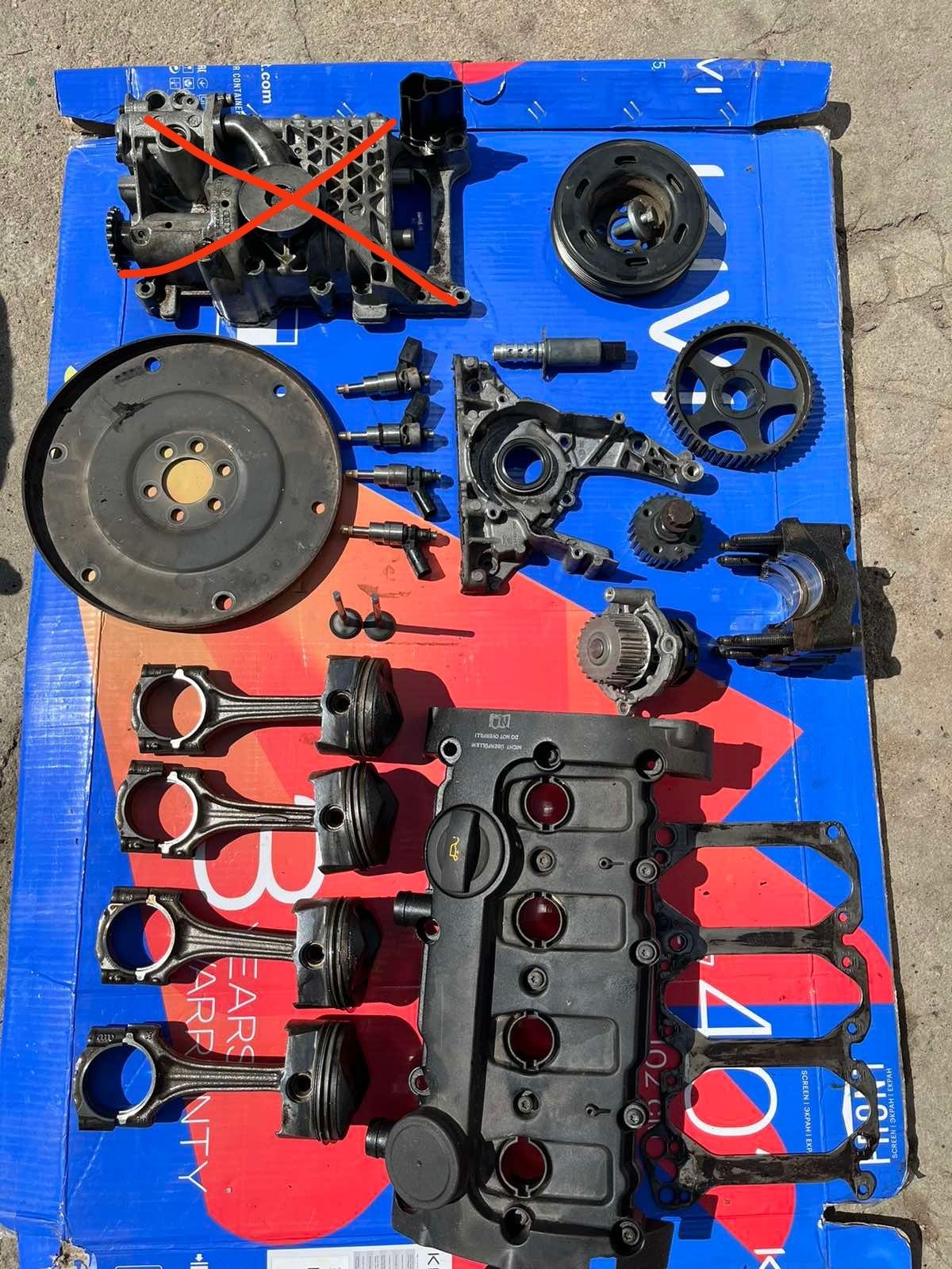 Продам запчястини на мотор 2.0 FSI BVY