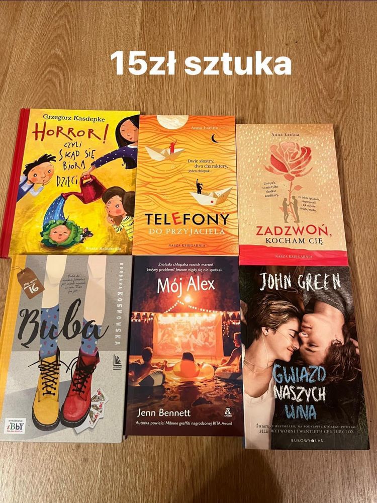 książki sztuka 15zł