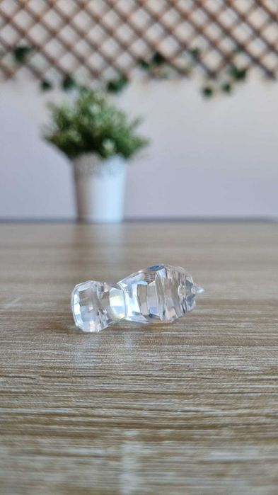 Figura Hipopótamo decorativa em cristal- Marca Preciosa