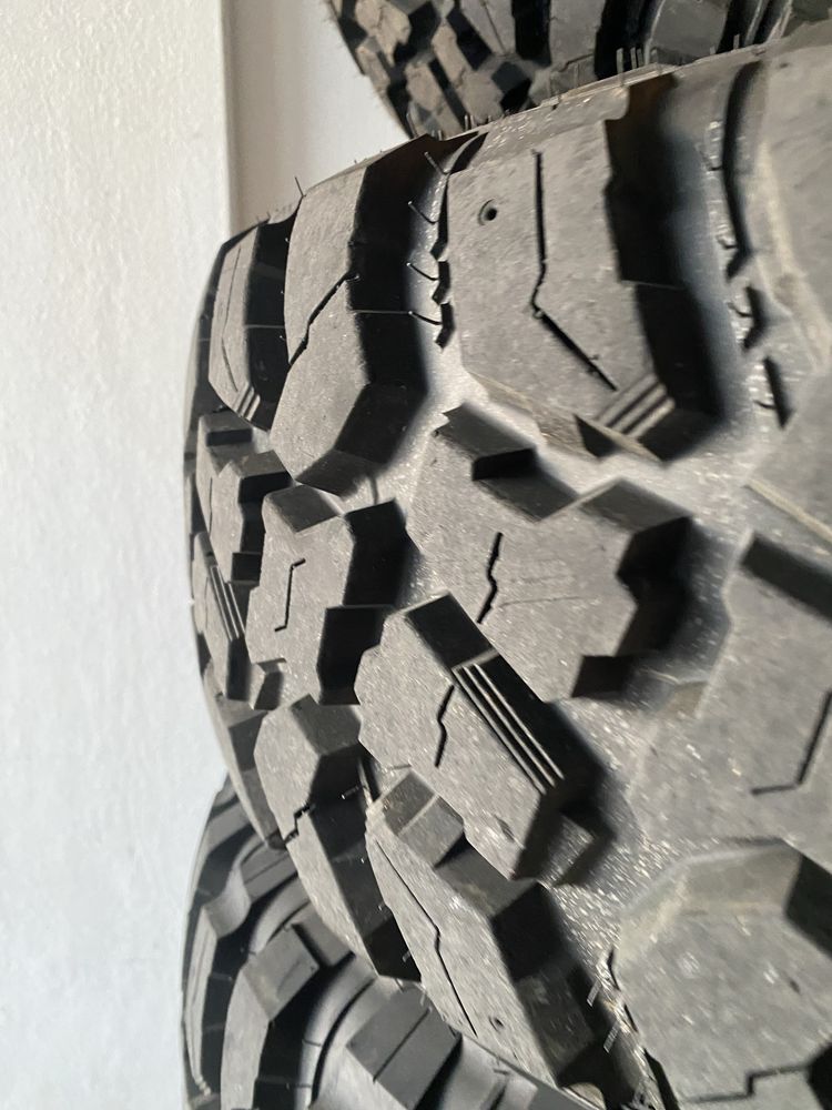 5x jantes 16 5x120 + pneus 265 75 R16 Fortune MT - Discovery 2 TD5