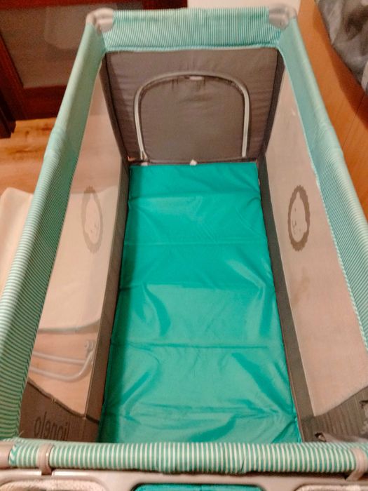 Łóżeczko turystyczne Lionelo Sven Plus 2-poziomy