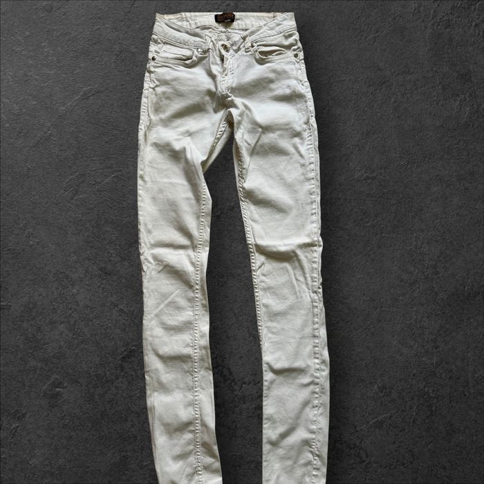 Białe G-Star Raw Originals push-up jeans XS | Dopasowane, elastyczne,