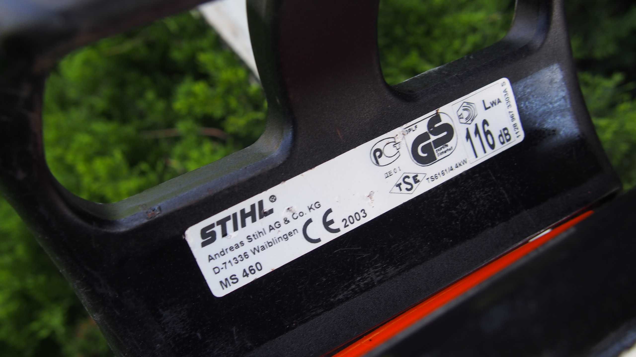 STIHL MS460 Ms 460 Pila PILARKA Spalinowa