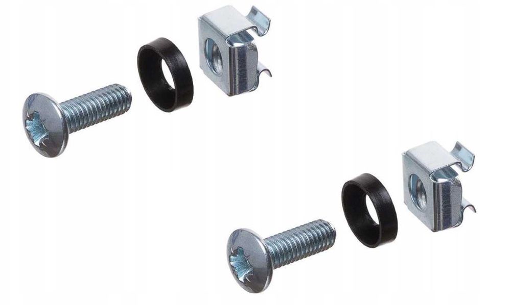 Panel LED RACK Professional 1U 19" czarny StalFlex