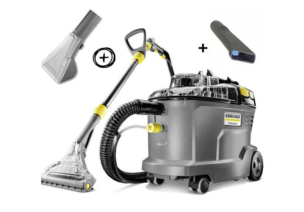 Миючий пилосос Karcher puzzi 8/1. Моющий пылесос для химчистки кершер