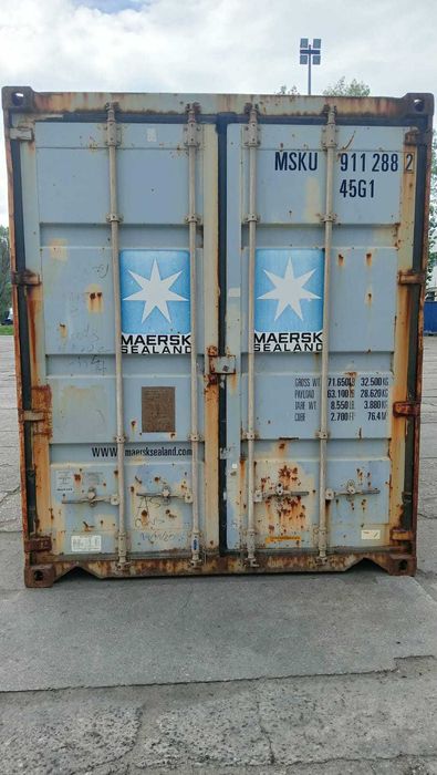 Kontener 40 Hc morski szczelny suchy transport