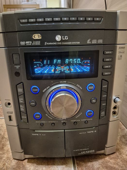 Музичний центр LG Karaoke Mini Home Theater LM-K3365 ТИХИЙ ЗВУК!!!