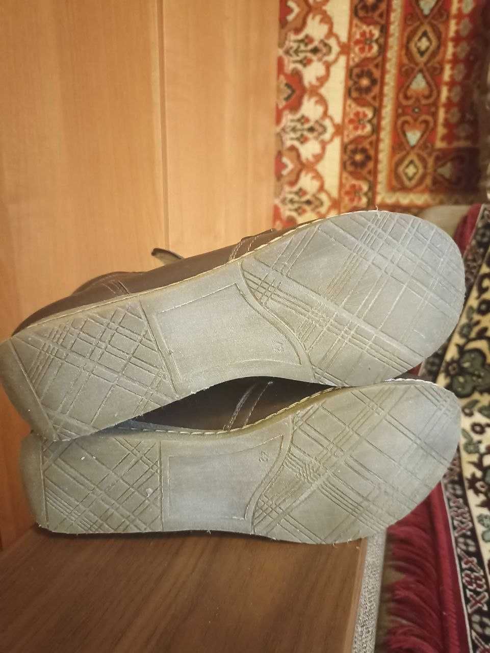 Чоботи  жіночі, прошиті, зима.