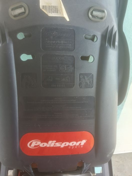 Cadeira de criança para bicicleta polisport boodie