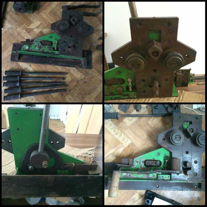 Ручний професійний станок Металлкрафт для вальцювання, згинання