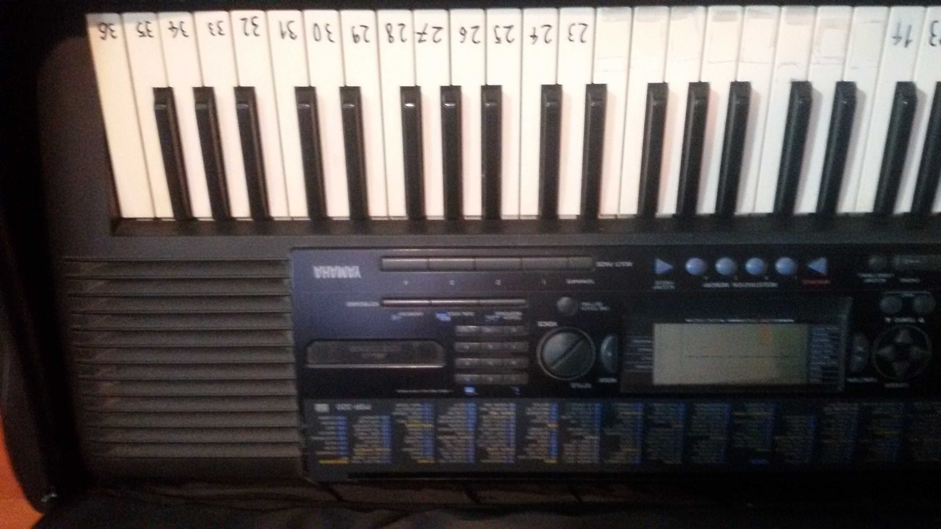Flagowa dynamiczna yamaha 6W keyboard pia syn org