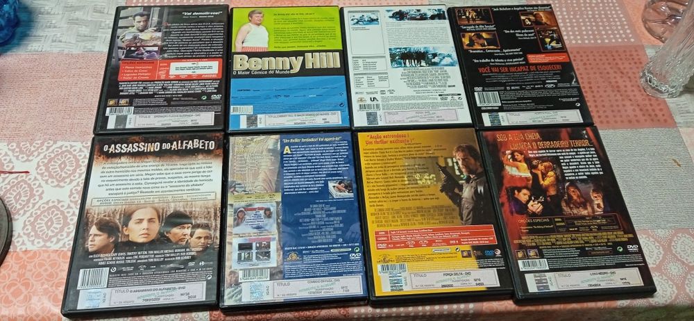 Filmes DVD como novos
