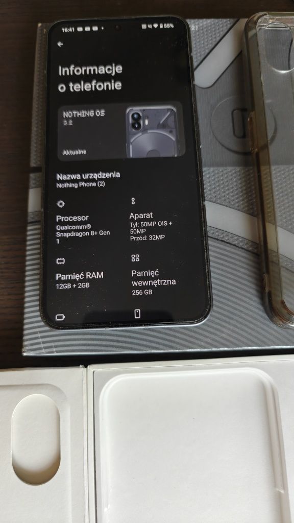 Nothing phone 2 12/256gb czarny
