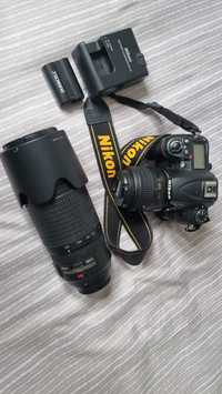 Nikon D7000 + 2 Lentes + 2 Baterias + carregador e cartão memória