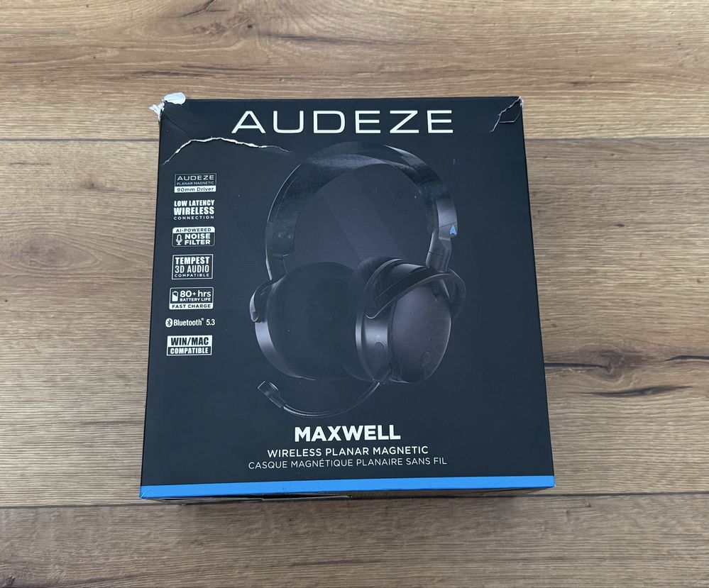 Audeze Maxwell — Преміальні бездротові ігрові навушники