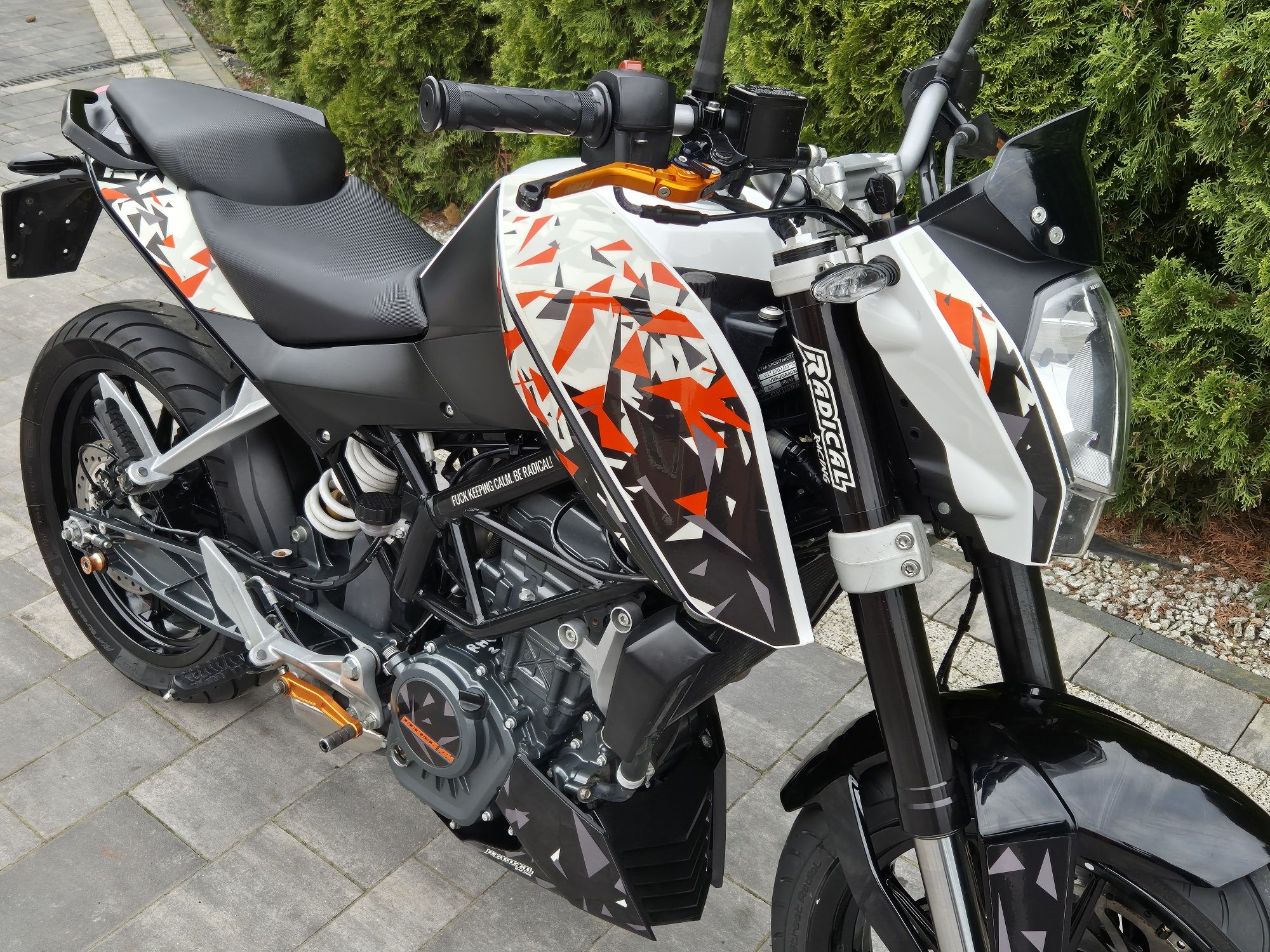 Ktm Duke 125 ABS Zadbany kat B a1 Radical