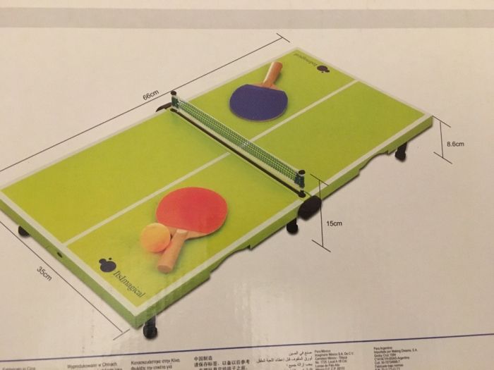 Mini mesa Ping Pong Imaginarium