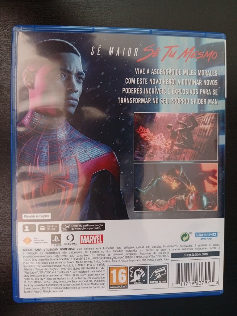 Spider-man Miles Morales para PS5