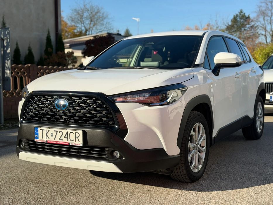 Toyota Corolla Cross 1WŁ ASO Salon PL FV23% ACC Kamera CarPlay AndroidAuto Comfort