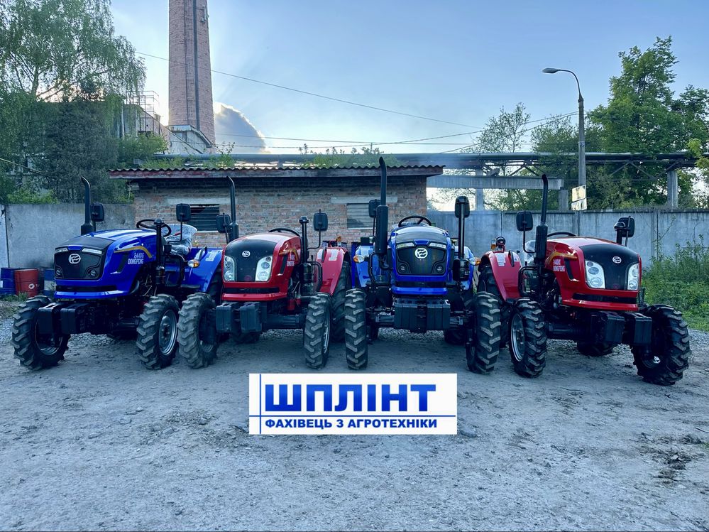 Мінітрактор Dongfeng 404DG2U 40кс 2024рік реверс донгфенг трактор 4x4