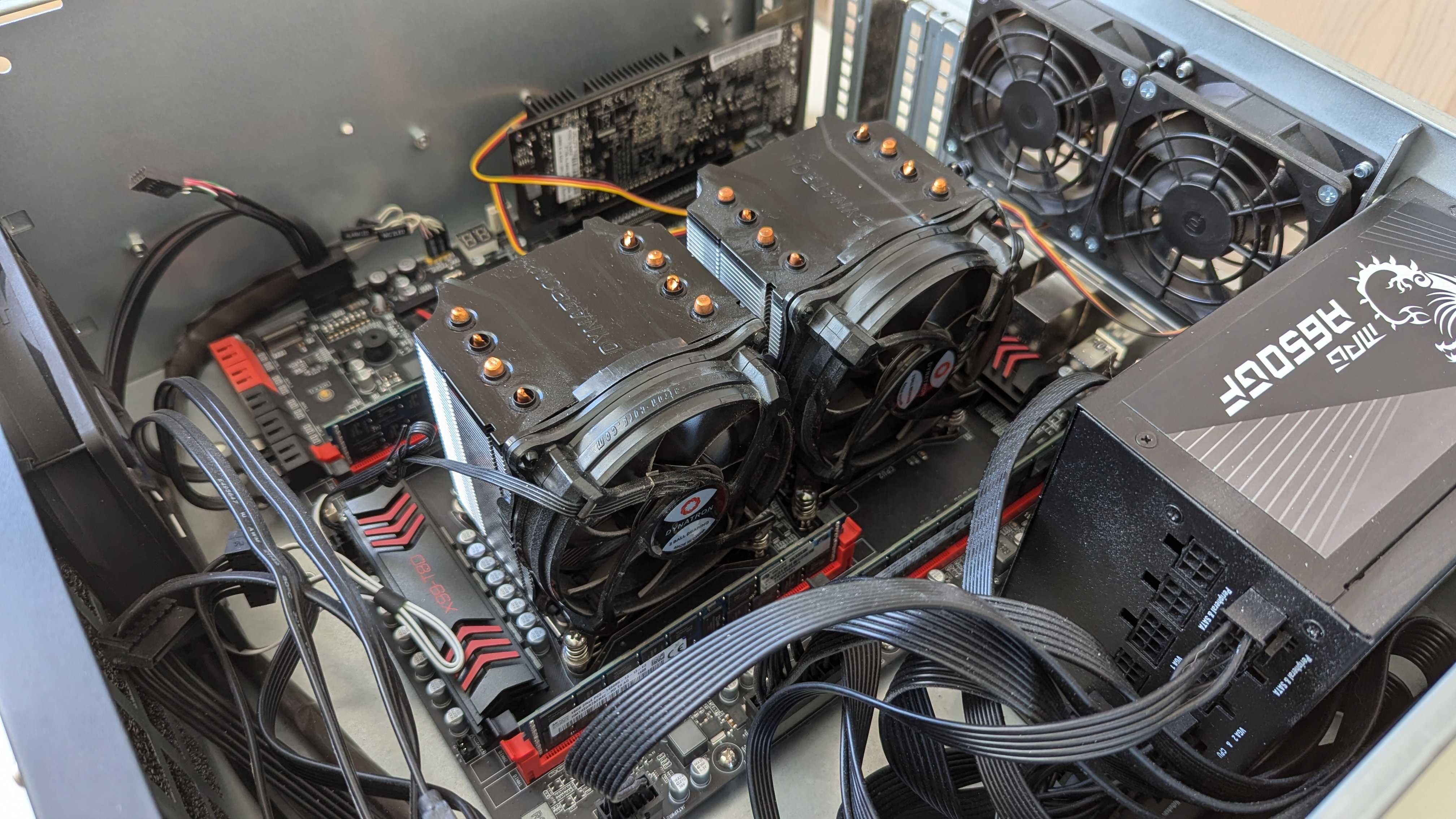Потужний сервер/ігровий* ПК/робоча станція - Xeon 48 ядер, 64 Gb RAM