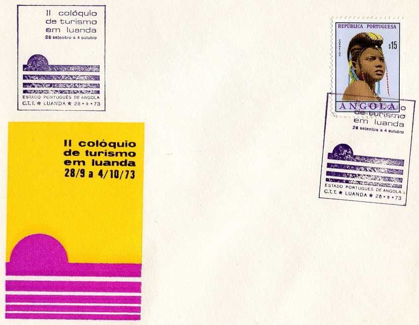 Angola - 1973set28 = II Colóquio Turismo Luanda