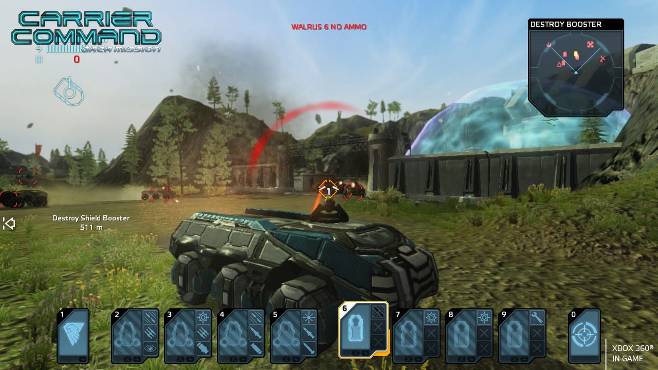 Carrier Command: Gaea Mission Pl Xbox 360 Polska Wersja