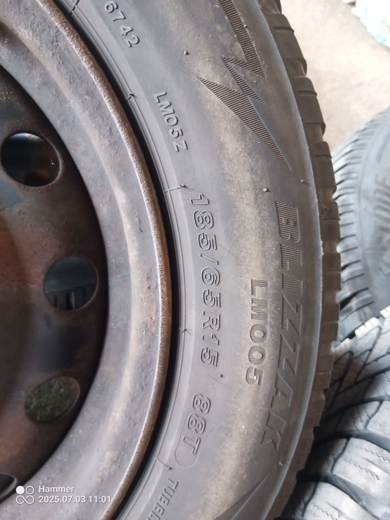 Opony zimowe od picasso 185/65 r 15