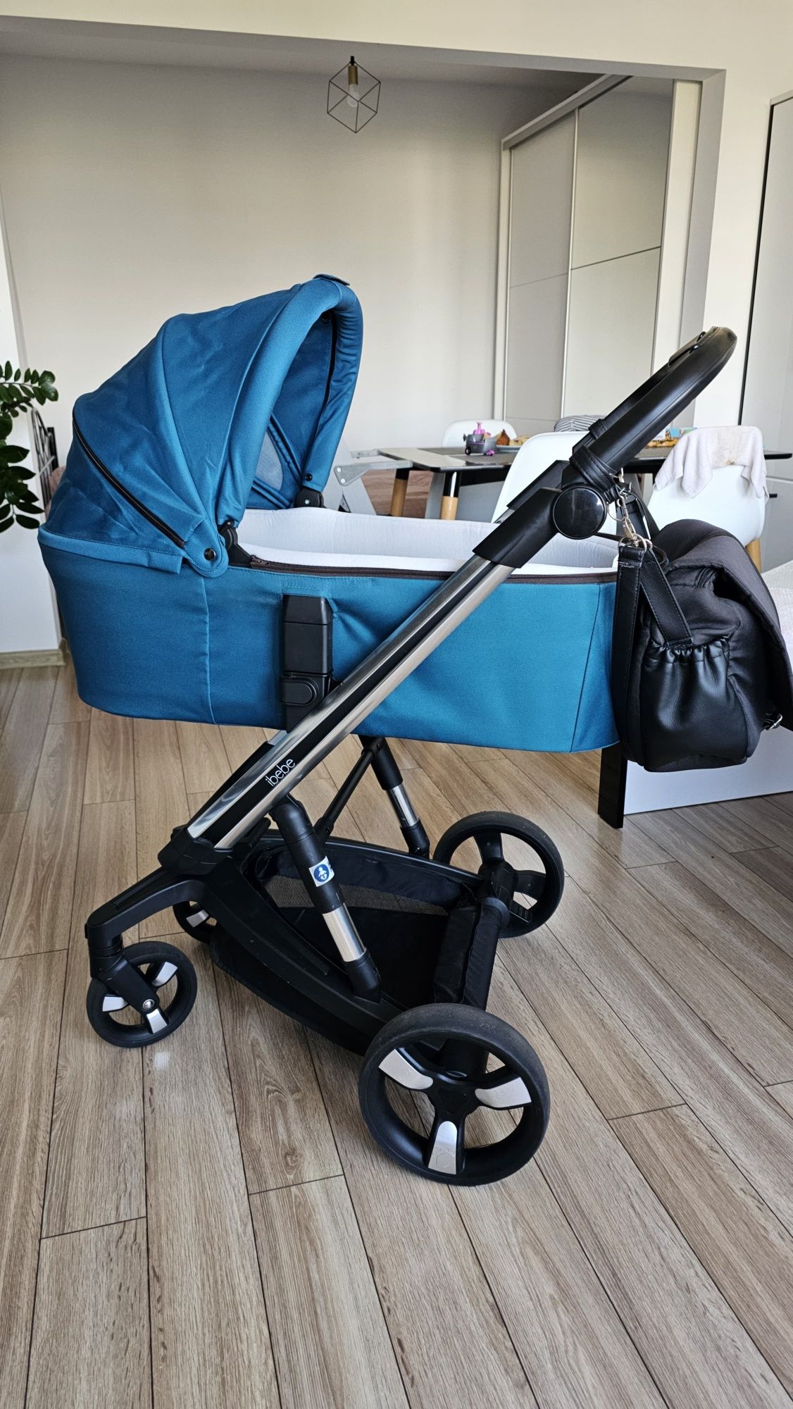 Wózek Ibebe I-stop 2w1, z hamulcem elektrycznym