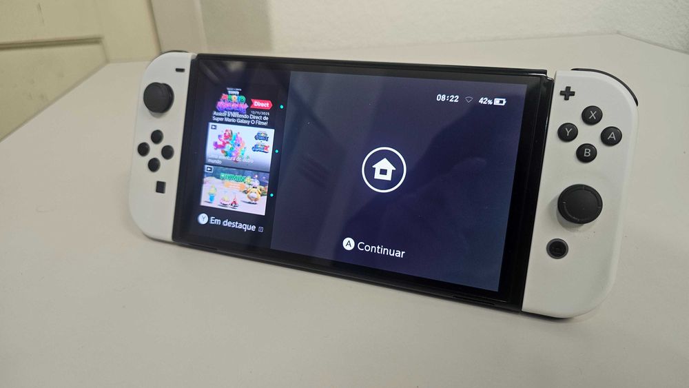 Nintendo Switch Oled branca