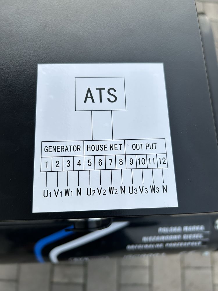 ZSR ATS system załączania agregatu Proton