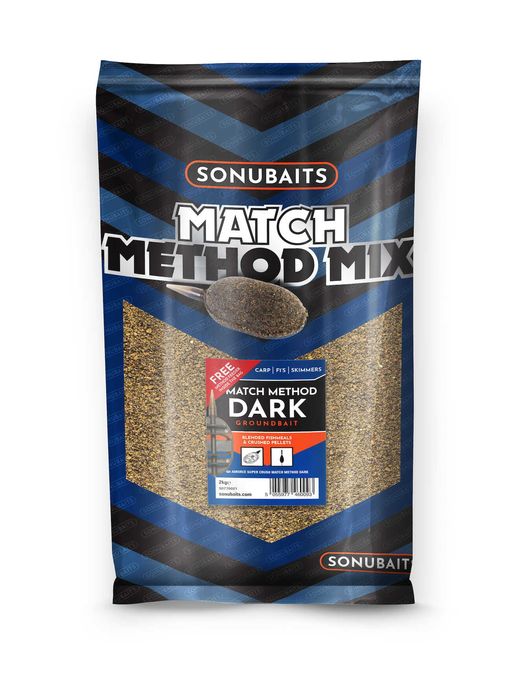 Sonubaits Zanęta Match Method Mix 5x2kg Dark  - ZESTAW