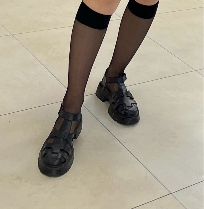 Босоніжки шкіряні Fashionista Inspo 37 розмір