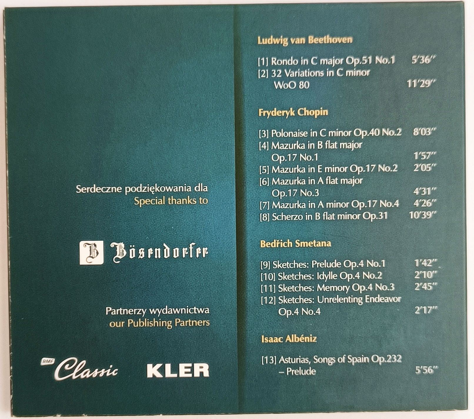 Mateusz Rożek Piano Recital (Kler)